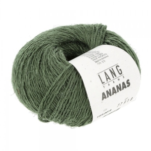 Lang Yarns Ananas - Pelote de 50 gr - Coloris 0018 Vert Foncé