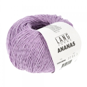 Lang Yarns Ananas - Pelote de 50 gr - Coloris 0046 Lilas