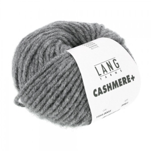 Lang Yarns Cashmere+ - Pelote de 25 gr - Coloris 0005 Gris Mélangé