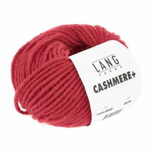 Lang Yarns Cashmere+ - Pelote de 25 gr - Coloris 0060 Rouge