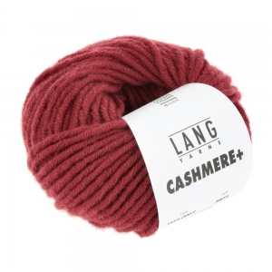 Lang Yarns Cashmere+ - Pelote de 25 gr - Coloris 0062 Burgundy