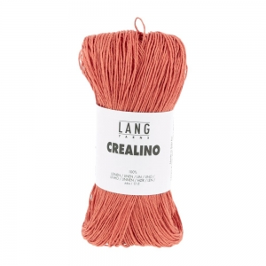 Lang Yarns Crealino - Pelote de 50 gr - Coloris 0128 Corail