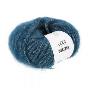 Lang Yarns Delizia - Pelote de 50 gr - 0088 Pétrole