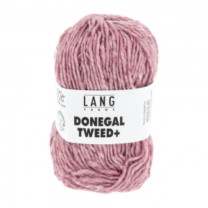 Lang Yarns Donegal Tweed+ - Pelote de 50 gr - Coloris 0009 Rose