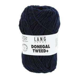 Lang Yarns Donegal Tweed+ - Pelote de 50 gr - Coloris 0025 Navy