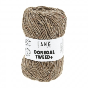 Lang Yarns Donegal Tweed+ - Pelote de 50 gr - Coloris 0039 Camel