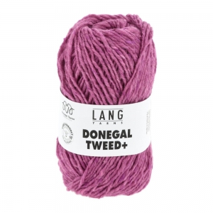 Lang Yarns Donegal Tweed+ - Pelote de 50 gr - Coloris 0065 Pink