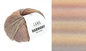 Lang Yarns Harmony - Pelote de 100 gr - Coloris 0007 Jaune/Orange