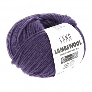 Lang Yarns Lambswool - Pelote de 50 gr - Coloris 0047 Violet