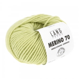 Lang Yarns Merino 70 - Pelote de 50 gr - Coloris 0316 Matcha