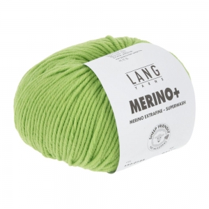 Lang Yarns Merino+ - Pelote de 50 gr - Coloris 0144 Lémon