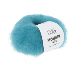 Lang Yarns Mohair Luxe - Pelote de 25 gr - Coloris 0078 Turquoise