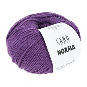 Lang Yarns Norma - Pelote de 50 gr - Coloris 0047 Lilas