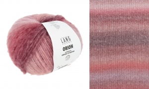 Lang Yarns Orion - Pelote de 100 gr - Coloris 0011 Rose/Rouge