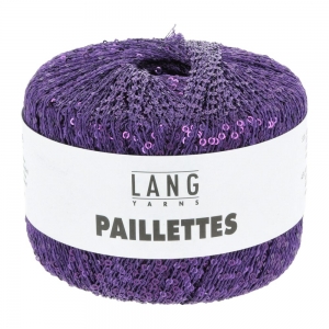 Lang Yarns Paillettes - Pelote de 25 gr - Coloris 0047 Violet