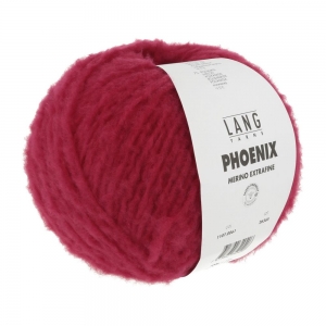 Lang Yarns Phoenix - Pelote de 100 gr - Coloris 0061 Vino