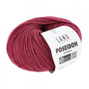 Lang Yarns Poseidon - Pelote de 50 gr - Coloris 0061 Vino