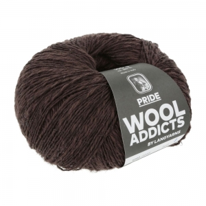 WoolAddicts by Lang Yarns Pride - Pelote de 100 gr - Coloris 0068 Coffee