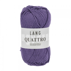 Lang Yarns Quattro - Pelote de 50 gr - Coloris 0046 Lilas