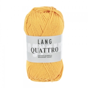 Lang Yarns Quattro - Pelote de 50 gr - Coloris 0059 Orange