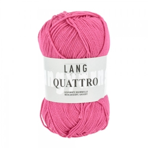 Lang Yarns Quattro - Pelote de 50 gr - Coloris 0065 Pink