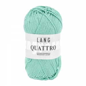 Lang Yarns Quattro - Pelote de 50 gr - Coloris 0173 Smaragdin