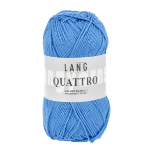 Lang Yarns Quattro - Pelote de 50 gr - Coloris 0179 Turquoise Foncé