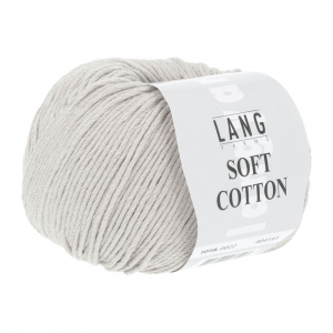 Lang Yarns Soft Cotton - Pelote de 50 gr - Coloris 0022 Sable
