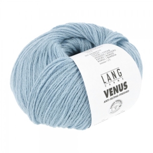 Lang Yarns Venus - Pelote de 50 gr - Coloris 0020 Bleu Clair