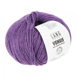 Lang Yarns Venus - Pelote de 50 gr - Coloris 0047 Violet