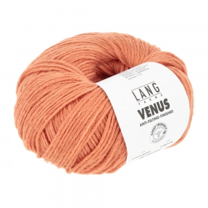Lang Yarns Venus - Pelote de 50 gr - Coloris 0059 Orange