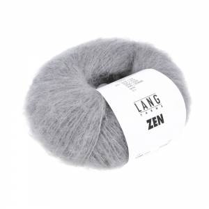 Lang Yarns Zen - Pelote de 25 gr - Coloris 0003 Gris Clair Mélangé