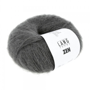 Lang Yarns Zen - Pelote de 25 gr - Coloris 0005 Gris Mélangé