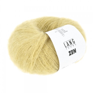 Lang Yarns Zen - Pelote de 25 gr - Coloris 0013 Jaune Clair