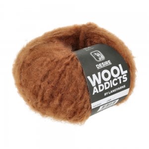WoolAddicts by Lang Yarns Desire - Pelote de 50 gr - Coloris 0037 Umber