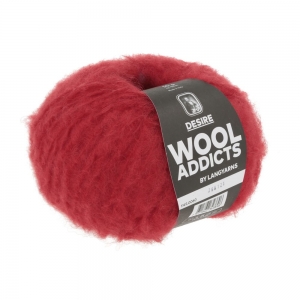 WoolAddicts by Lang Yarns Desire - Pelote de 50 gr - Coloris 0060 Ruby