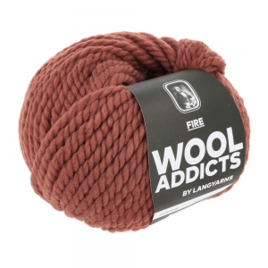 WoolAddicts by Lang Yarns Fire - Pelote de 100 gr - Coloris 0038 Ocher