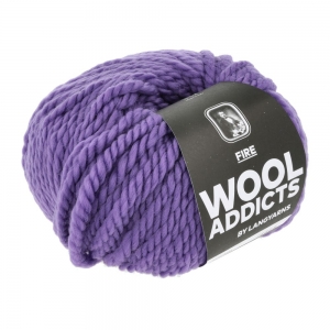 WoolAddicts by Lang Yarns Fire - Pelote de 100 gr - Coloris 0046 Lavender