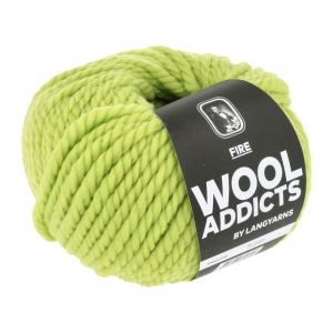 WoolAddicts by Lang Yarns Fire - Pelote de 100 gr - Coloris 0116 Matcha