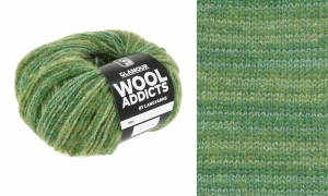 WoolAddicts by Lang Yarns Glamour - Pelote de 50 gr - Coloris 0117 Kale