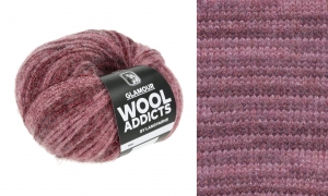 WoolAddicts by Lang Yarns Glamour - Pelote de 50 gr - Coloris 0128 Satin