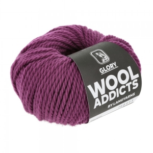 WoolAddicts by Lang Yarns Glory - Pelote de 50 gr - Coloris 0066 Velvet