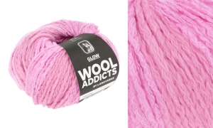 WoolAddicts by Lang Yarns Glow - Pelote de 50 gr - Coloris 0019 Candyfloss