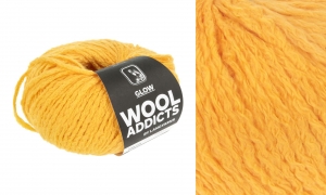 WoolAddicts by Lang Yarns Glow - Pelote de 50 gr - Coloris 0114 Daffodil