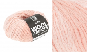 WoolAddicts by Lang Yarns Glow - Pelote de 50 gr - Coloris 0128 Oyster