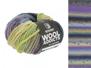 WoolAddicts by Lang Yarns Mystery - Pelote de 50 gr - Coloris 0003 Lilac/Blue/Green